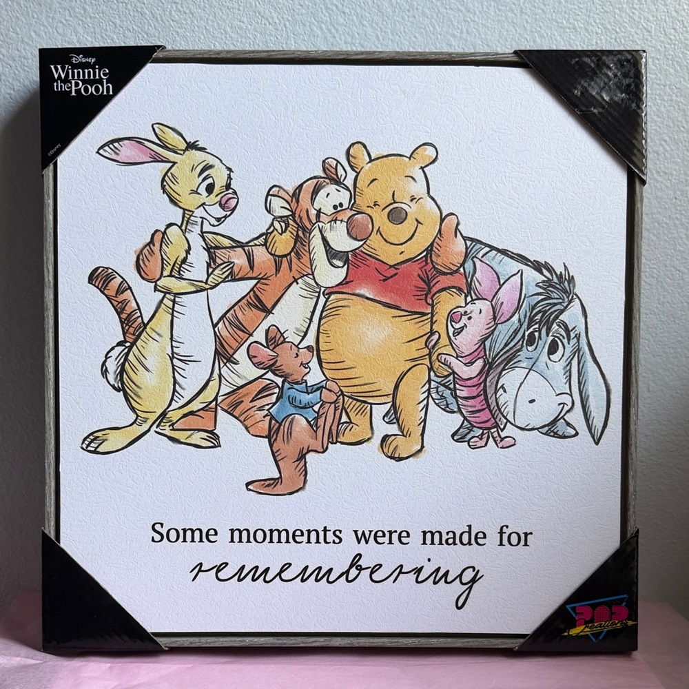 Disney Winnie the Pooh & Friends Wall Art - Some moments were made for rememb…